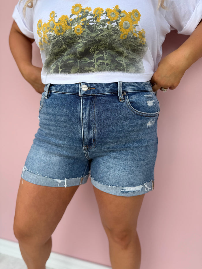 Sunny Day Cuffed Shorts