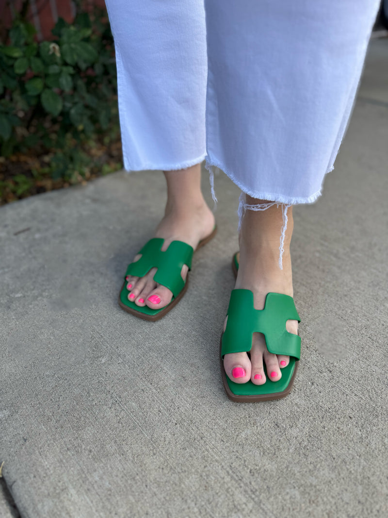Kit Green Sandals