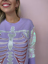 The Spooky Sparkle Skeleton Tee
