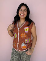The Pumpkin Patch & Lattes Vest