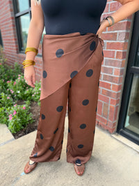 Espresso Spot Wide Leg Pants