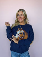 Saddle Club Knit Sweater