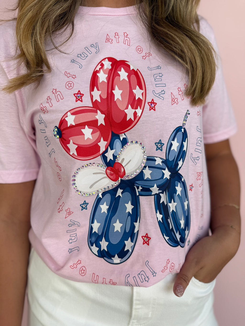 Balloon Animal 4th Graphic T-Shirt