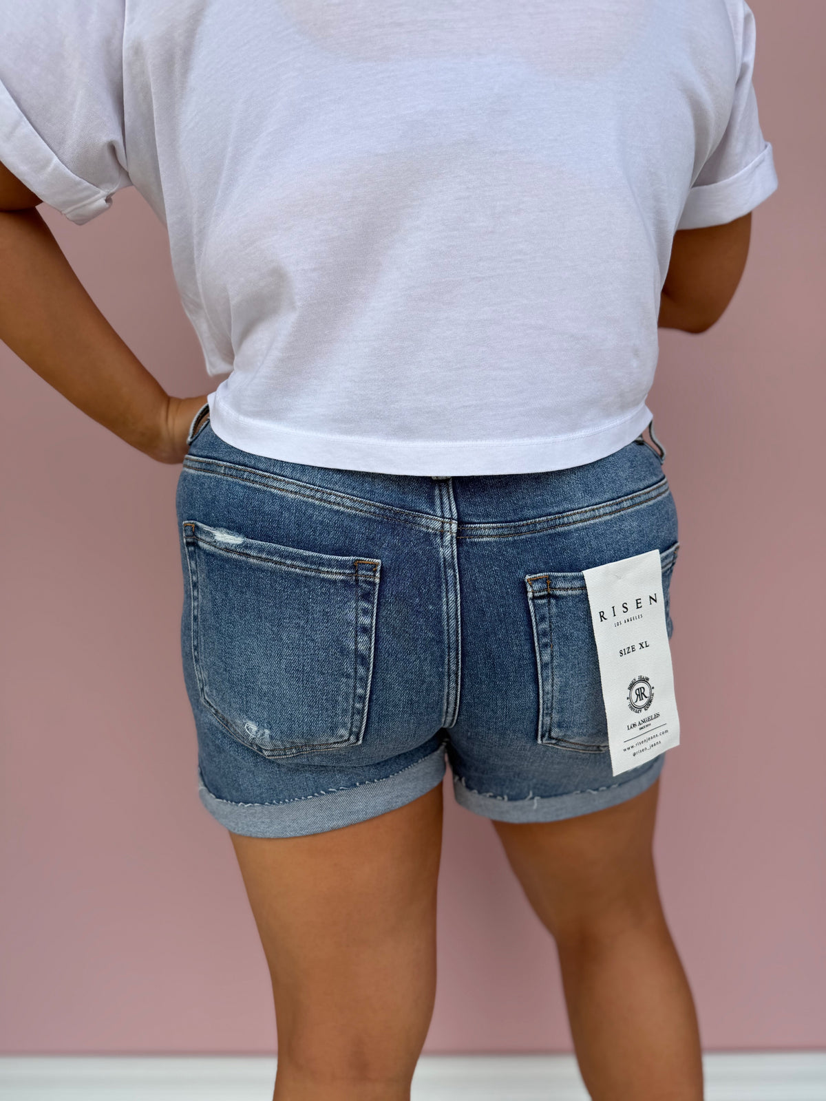 Sunny Day Cuffed Shorts