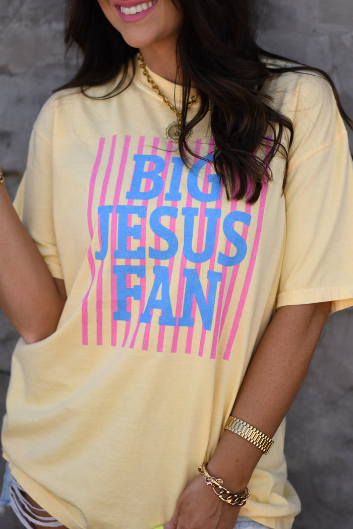 Big Jesus Fan Tee