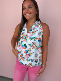 Palm & Parade Top