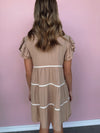 Portwood Tiered Button Dress