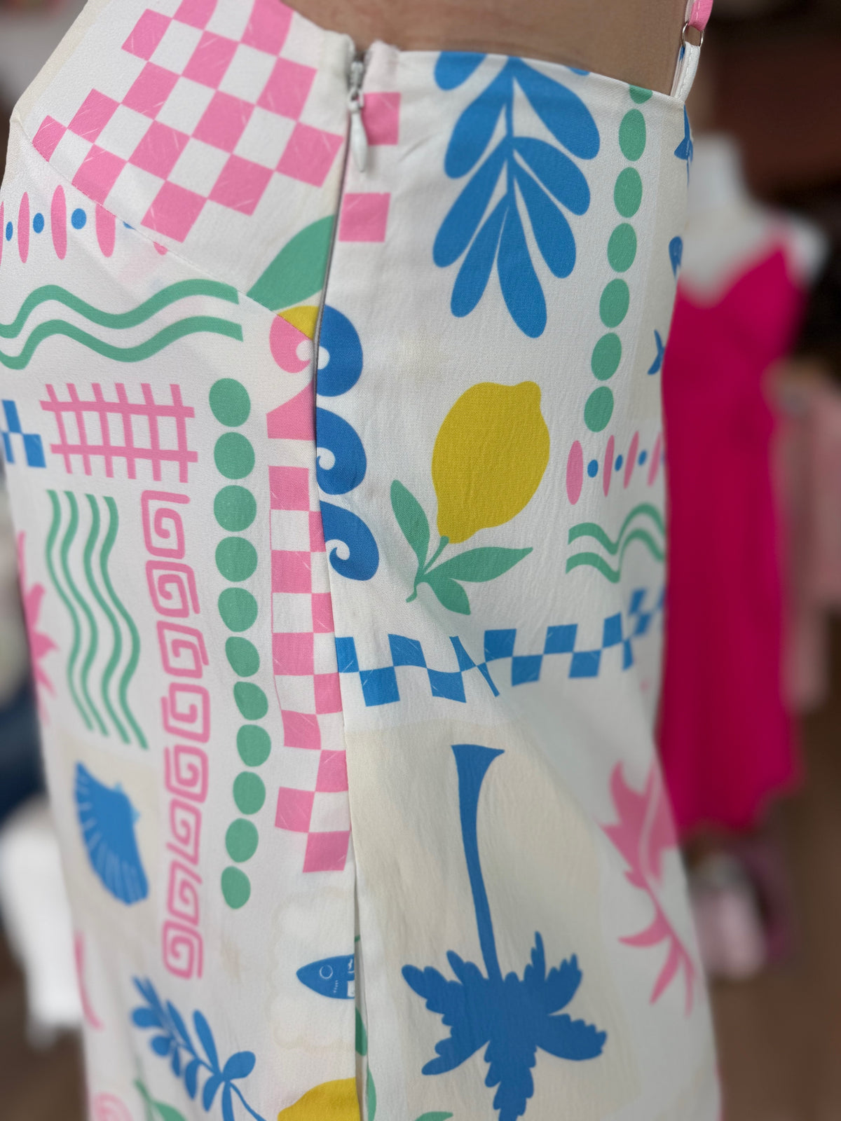 The Amalfi Postcard Dress