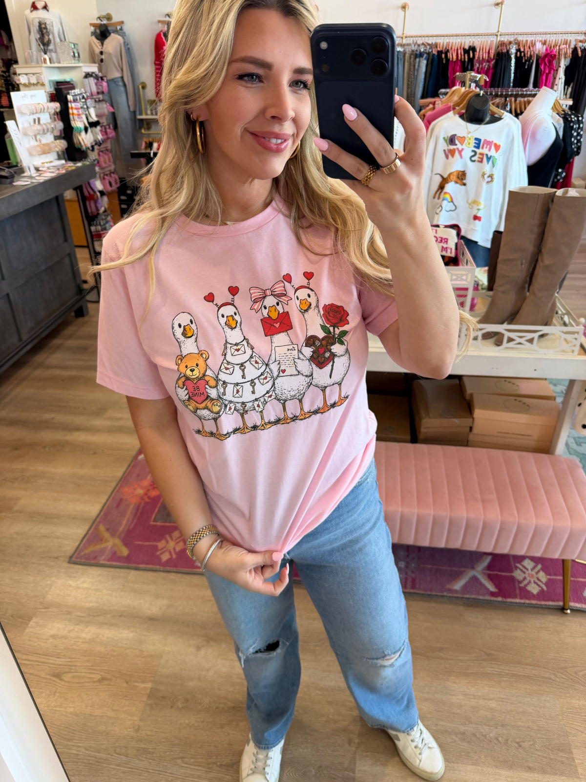 Lovey Ducks Graphic Tee