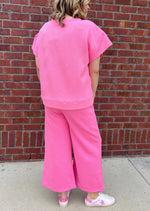 Saturday Stroll Pants in Pink