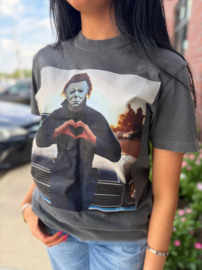 Love You to Death Graphic Tee 🖤🔪