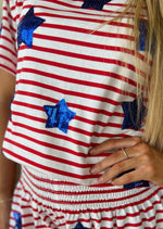 Stars and Stripes Lounge Top