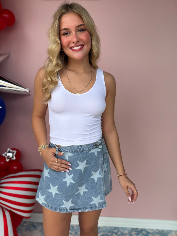 Stars Over Summer Skort
