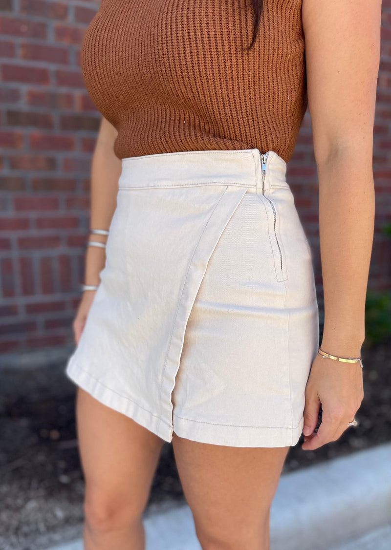 Map Leads to You Skort