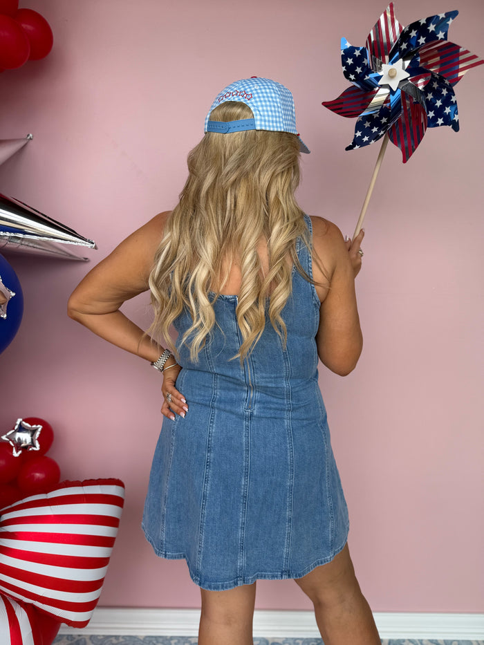 Boardwalk Blues Dress