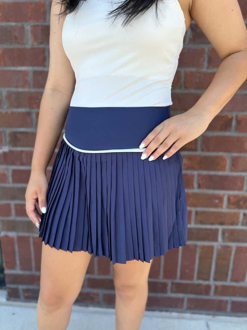 Poppy Pleated Tennis Skirt