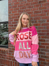 Rose All Day Colorblock Sweater