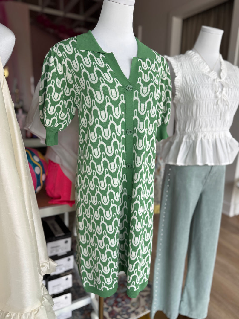 Here For The Tea Dress