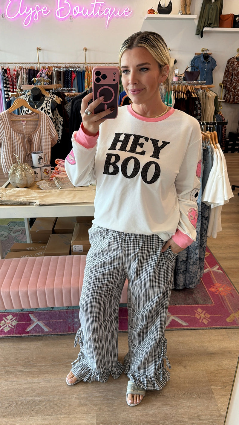 Hey Boo! Pullover