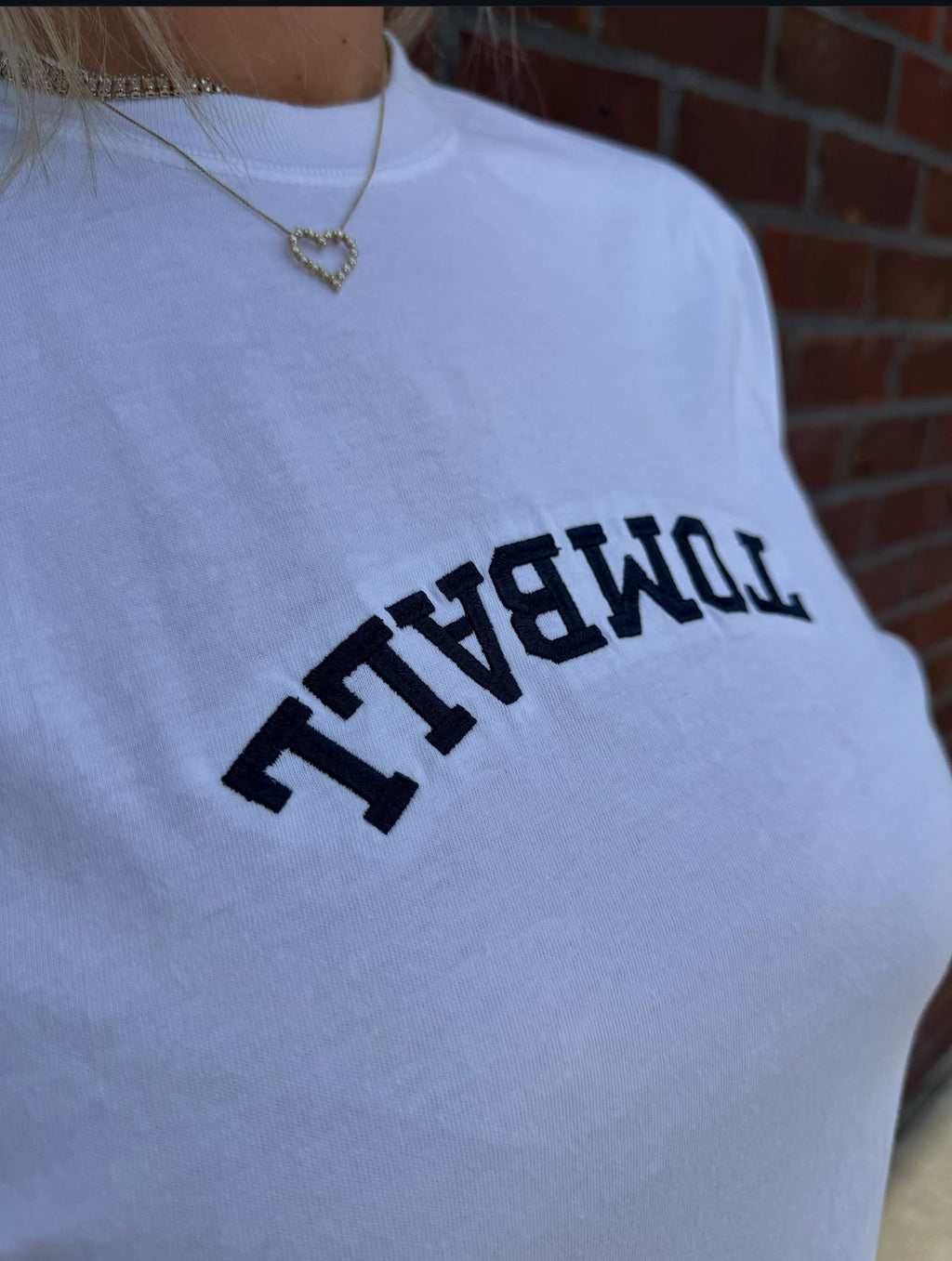 Tomball Embroidered Tee