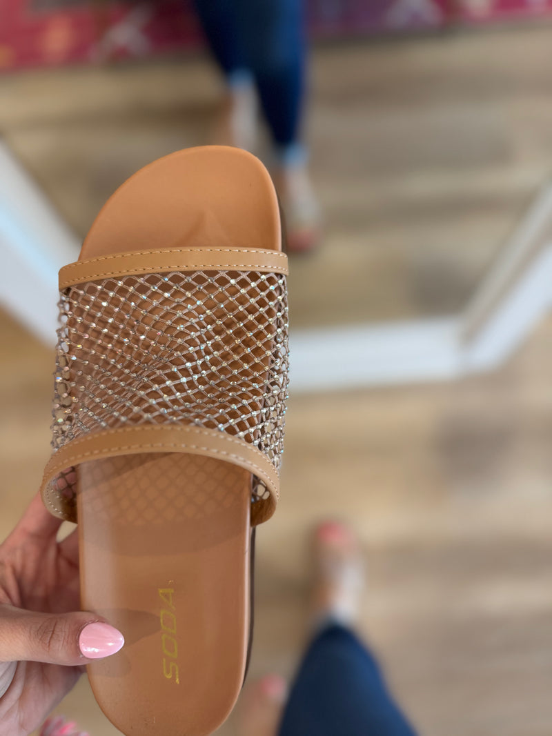 Ensure Rhinestone Sandals