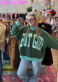 But GOD Reversible Mock Neck