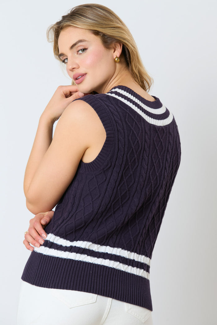 Varsity Blues Sweater Vest
