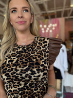Flirty Smile Cheetah Top