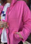 Addison Pink Denim Jacket