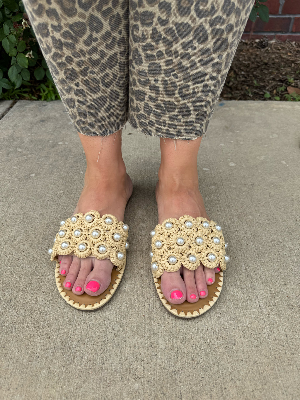 Zoey Pearl Sandals