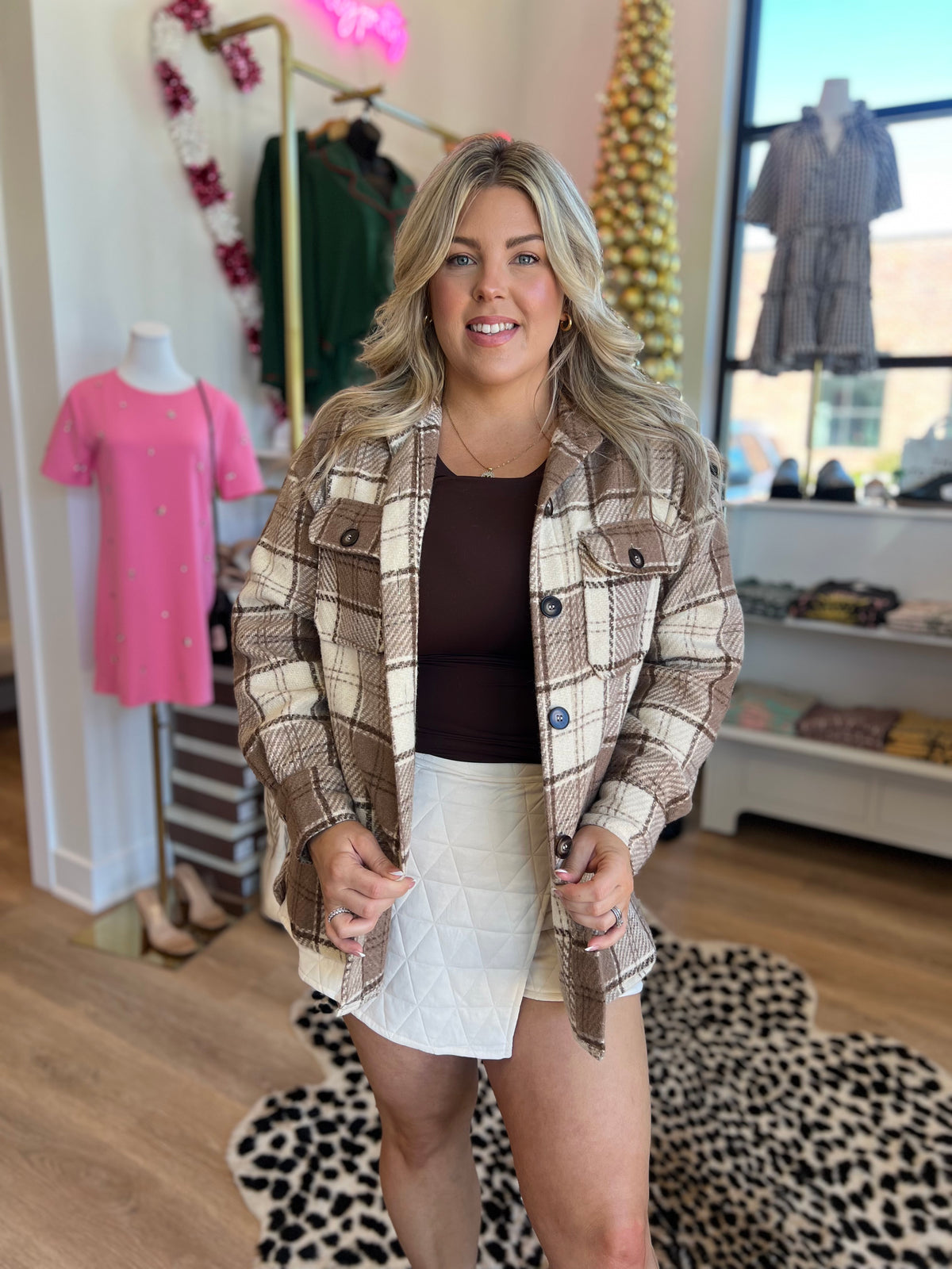 Latte Love Shacket