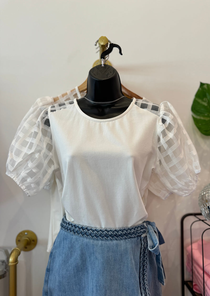 The Breezy Gingham Top