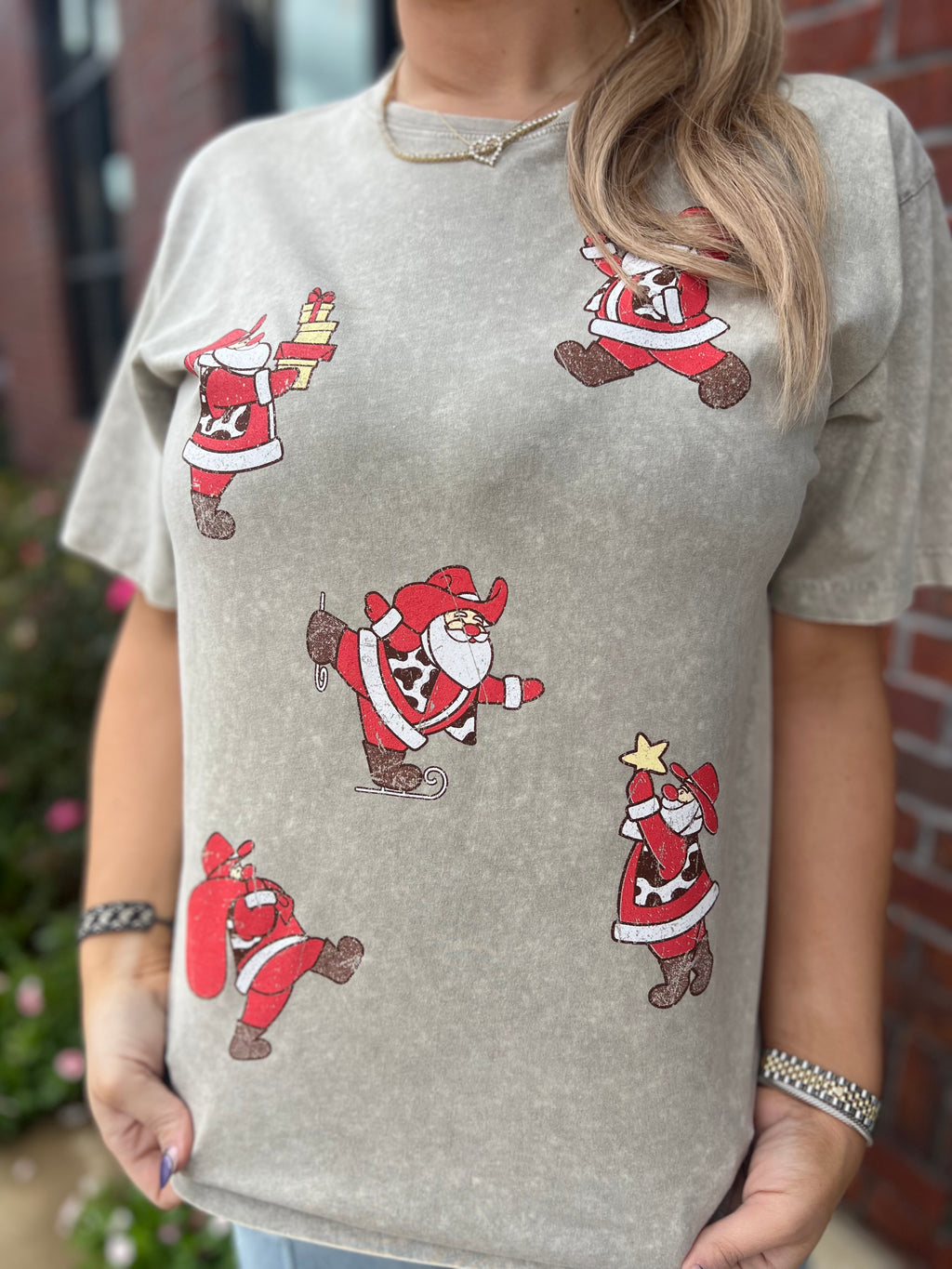 Howdy Santa Tee