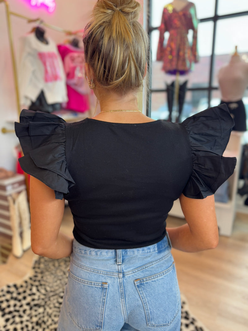 Luxe Bloom Top