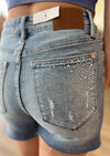 Judy Blue Rhinestone Shorts