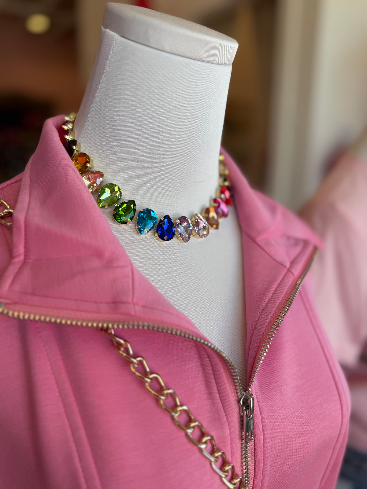 Prism Party Statement Necklace