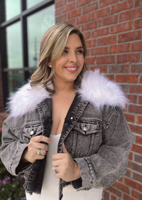 On The Wild Side Denim Jacket