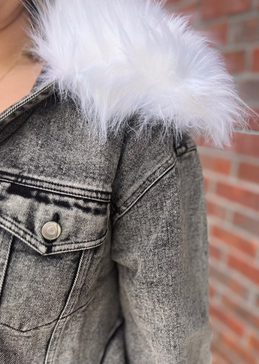 On The Wild Side Denim Jacket