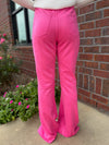 Pink Velvet Pants