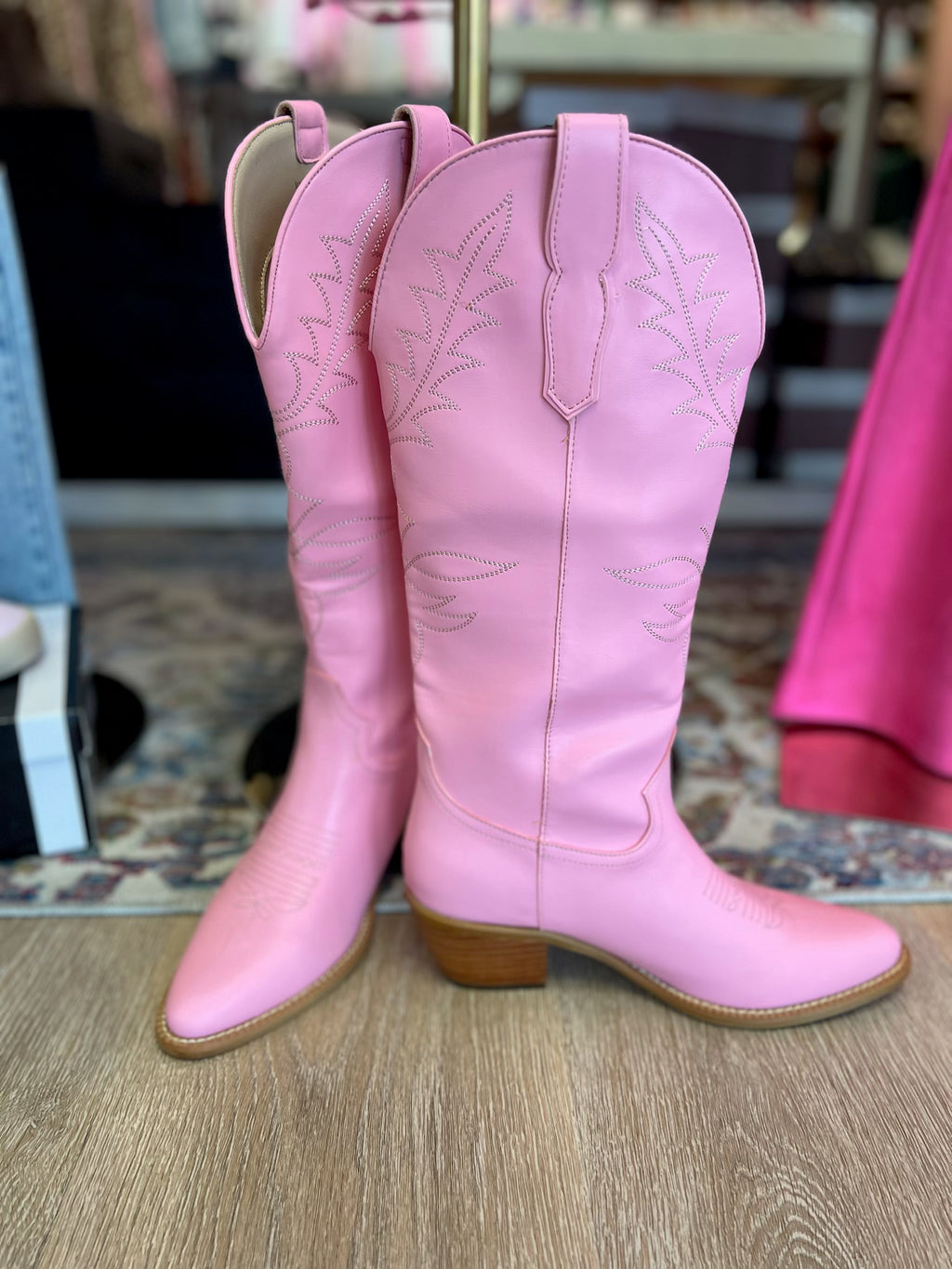 Barbie Pink Cowgirl Boots