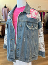 The Sara Lace Denim Jacket