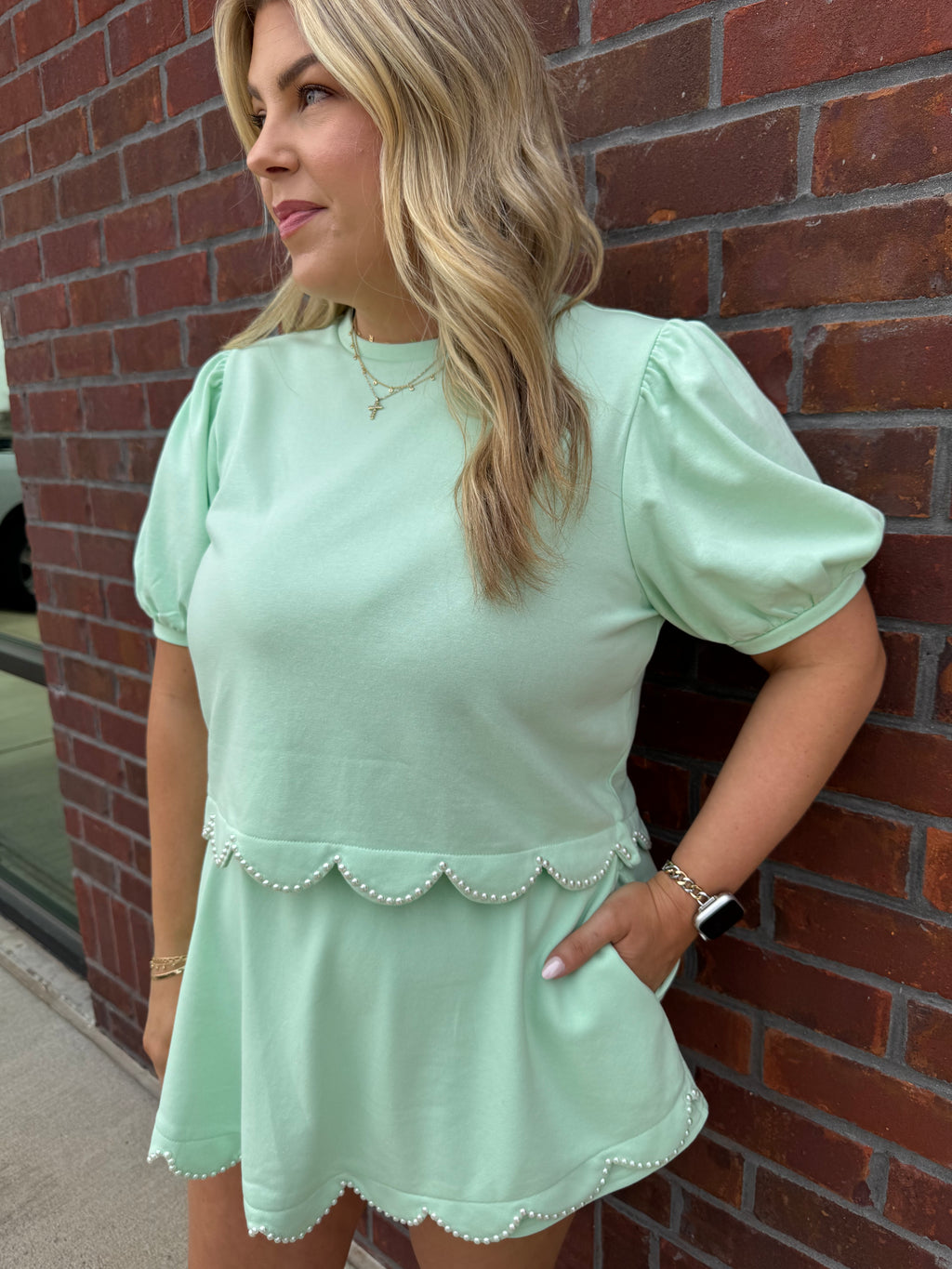 Mint Julep Top