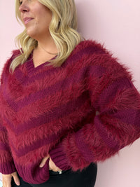 Frigid Feeling Fuzzy Sweater