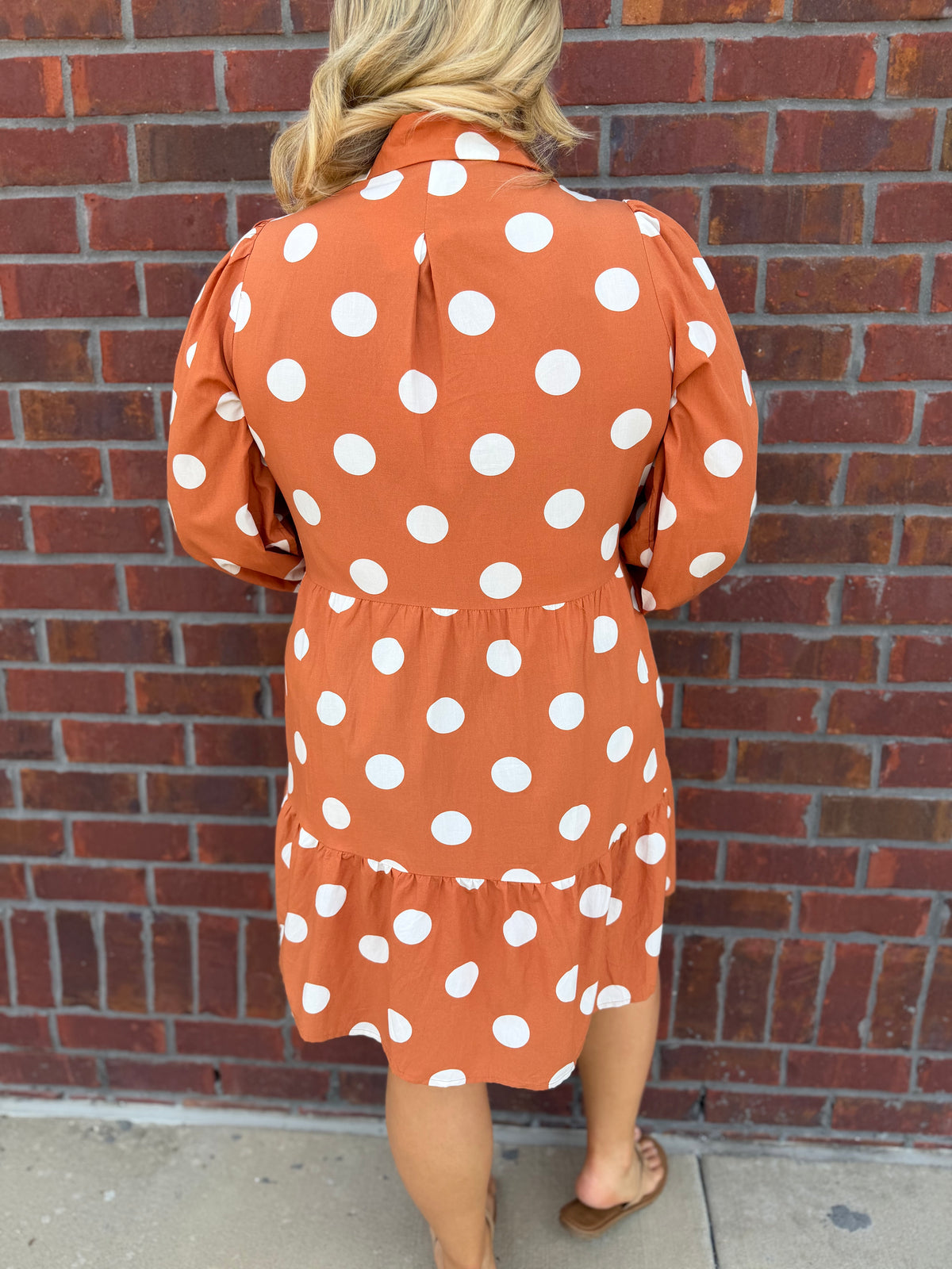 Spiced & Spotted Dress
