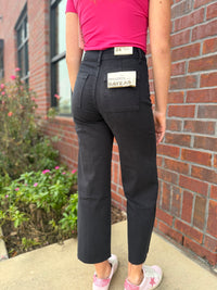 Jess High Rise Black Jeans