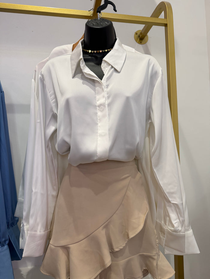 Silken Elegance Blouse
