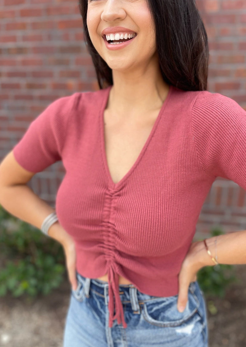 Fall Vibes Synched Top