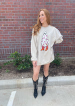 Boo in Boots Sweatshirt
