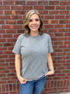 Concrete Grey Texas Tee