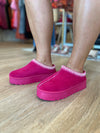 Shirley Fuschia Slipper Booties